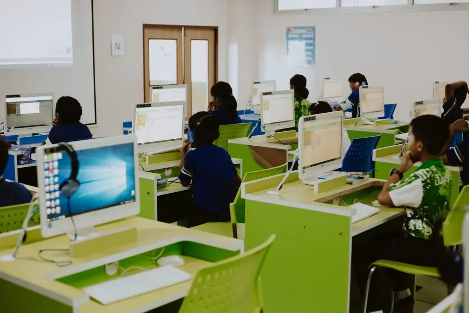 siswa belajar di bimbel